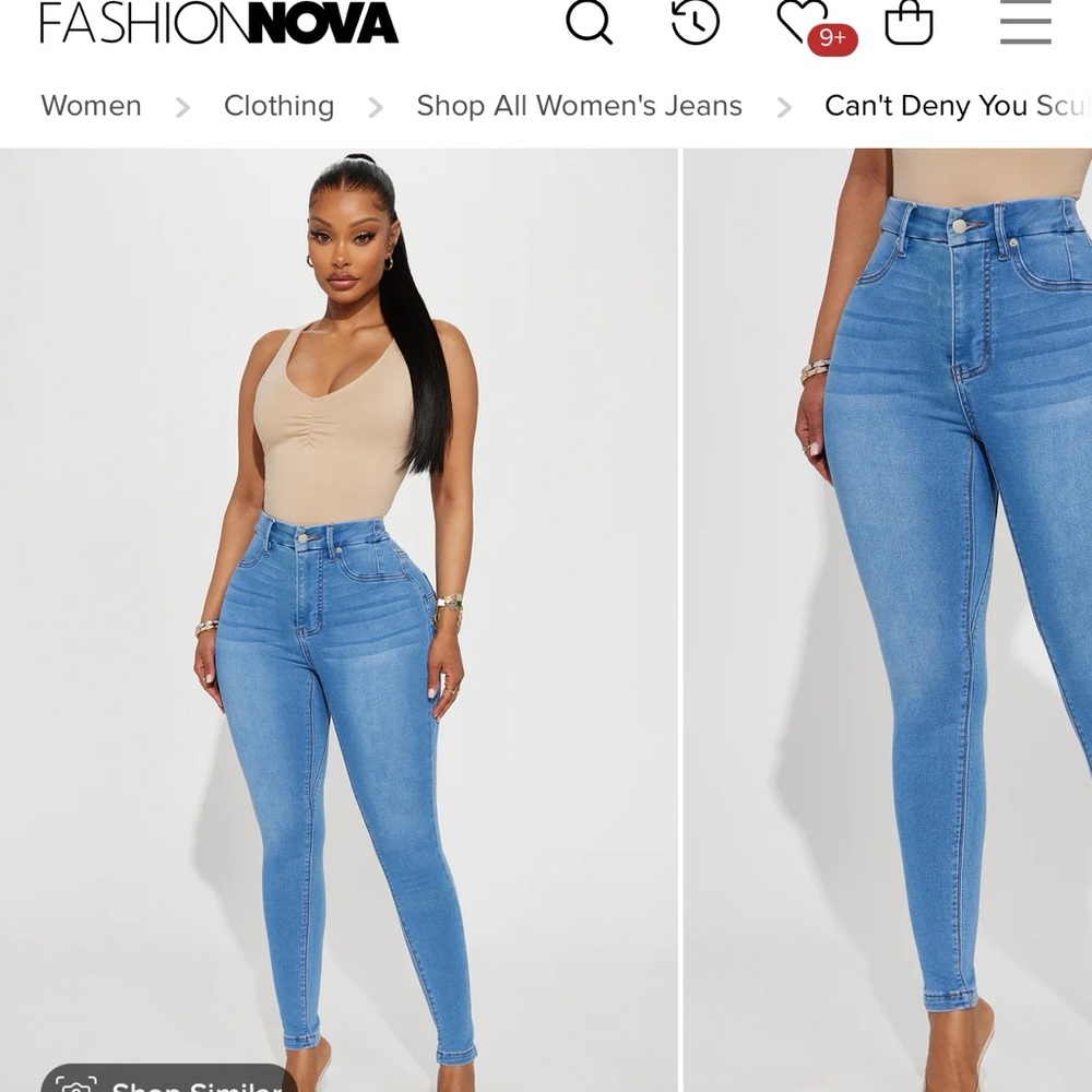 Brand new fashion nova  jeans